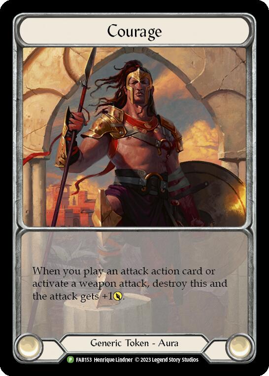 Courage [FAB153] (Promo)  Cold Foil | The CG Realm