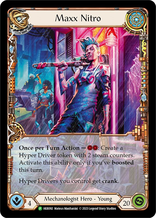 Maxx Nitro [HER092] (Promo)  Cold Foil | The CG Realm