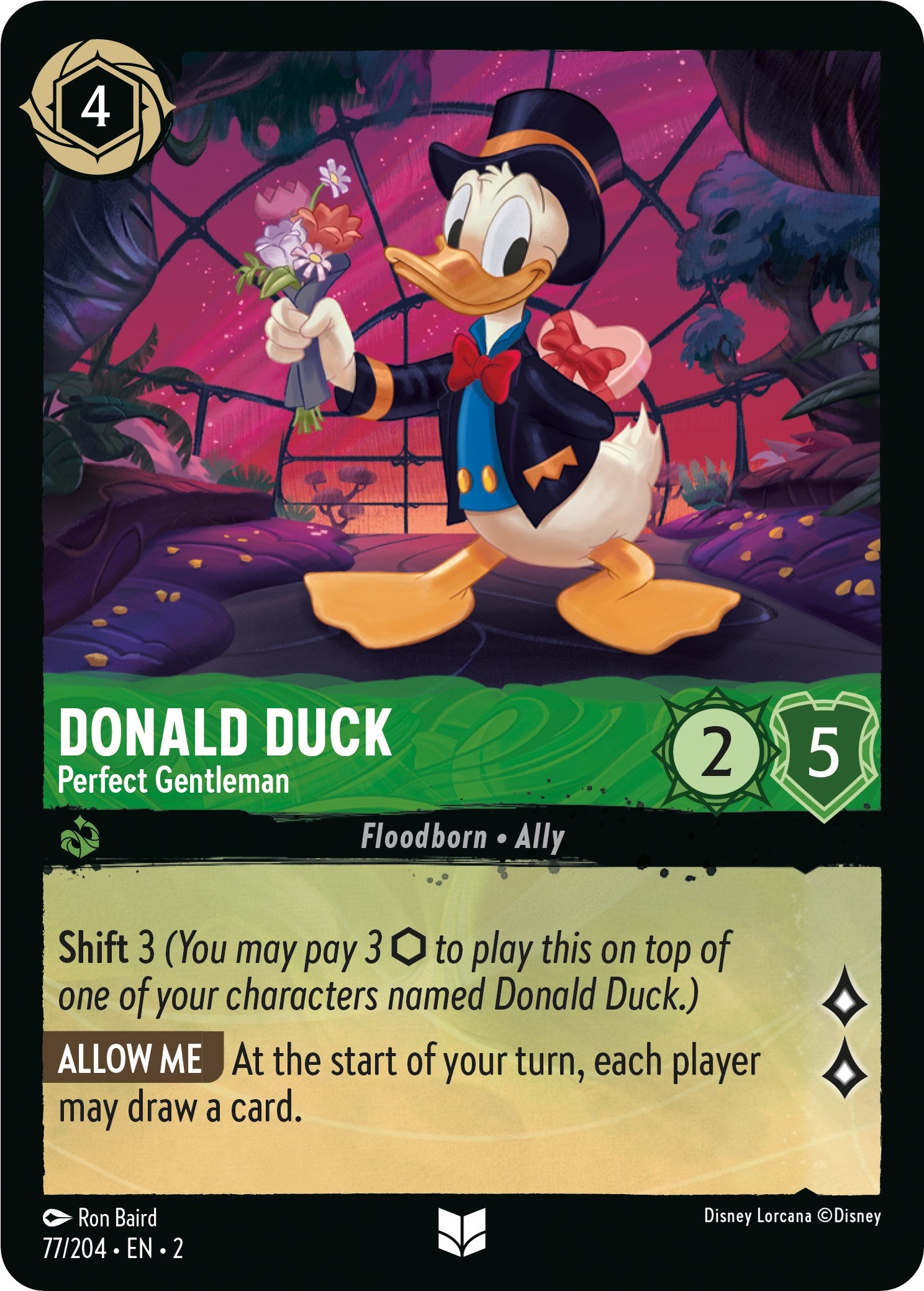 Donald Duck - Perfect Gentleman (77/204) [Rise of the Floodborn] | The CG Realm