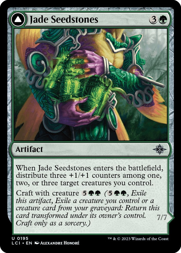 Jade Seedstones [The Lost Caverns of Ixalan] | The CG Realm