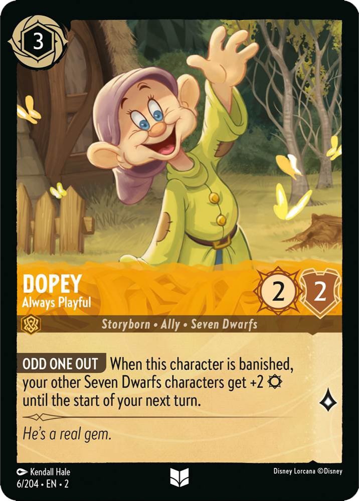 Dopey - Always Playful (6/204) [Rise of the Floodborn] | The CG Realm