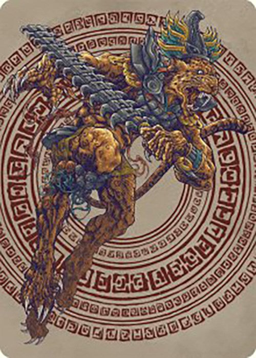 Sovereign Okinec Ahau Art Card [The Lost Caverns of Ixalan Art Series] | The CG Realm