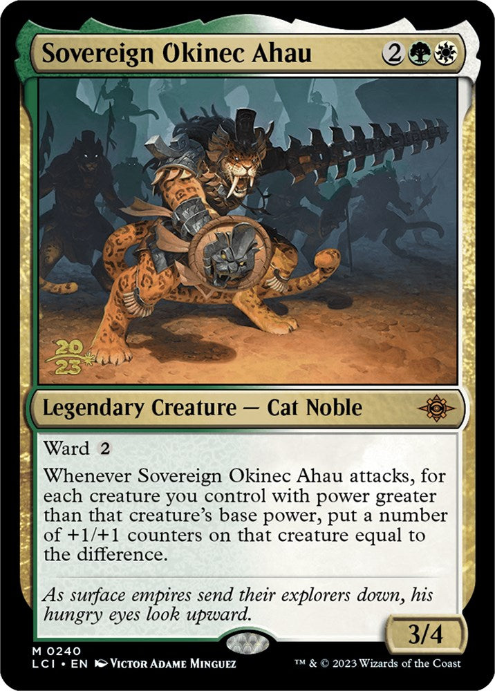 Sovereign Okinec Ahau [The Lost Caverns of Ixalan Prerelease Cards] | The CG Realm