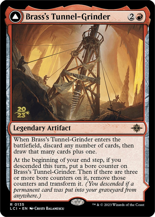 Brass's Tunnel-Grinder (PRE-135) - The Lost Caverns of Ixalan Promos Foil