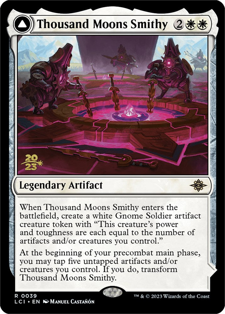 Thousand Moons Smithy (PRE-039) - The Lost Caverns of Ixalan Promos Foil
