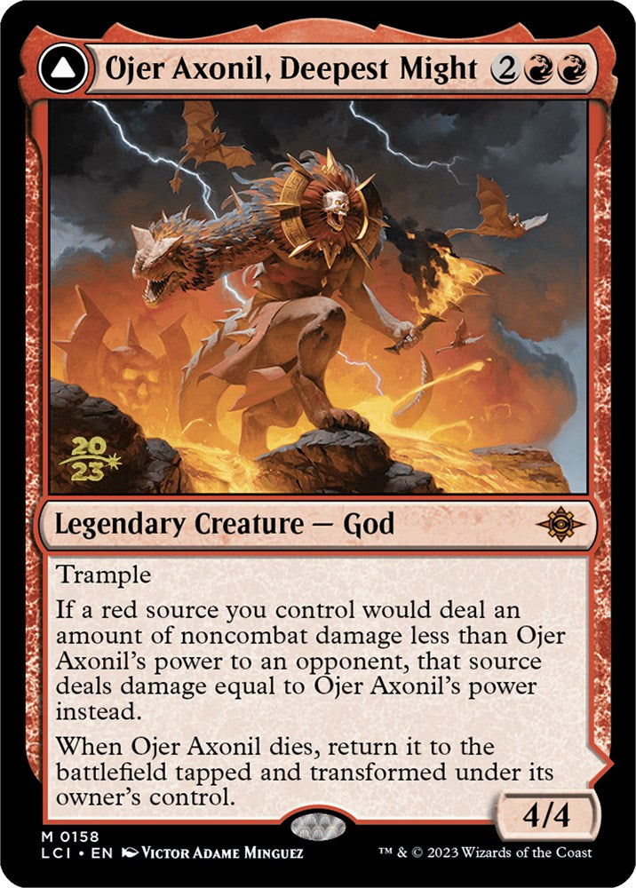 Ojer Axonil, Deepest Might [The Lost Caverns of Ixalan Prerelease Cards] | The CG Realm