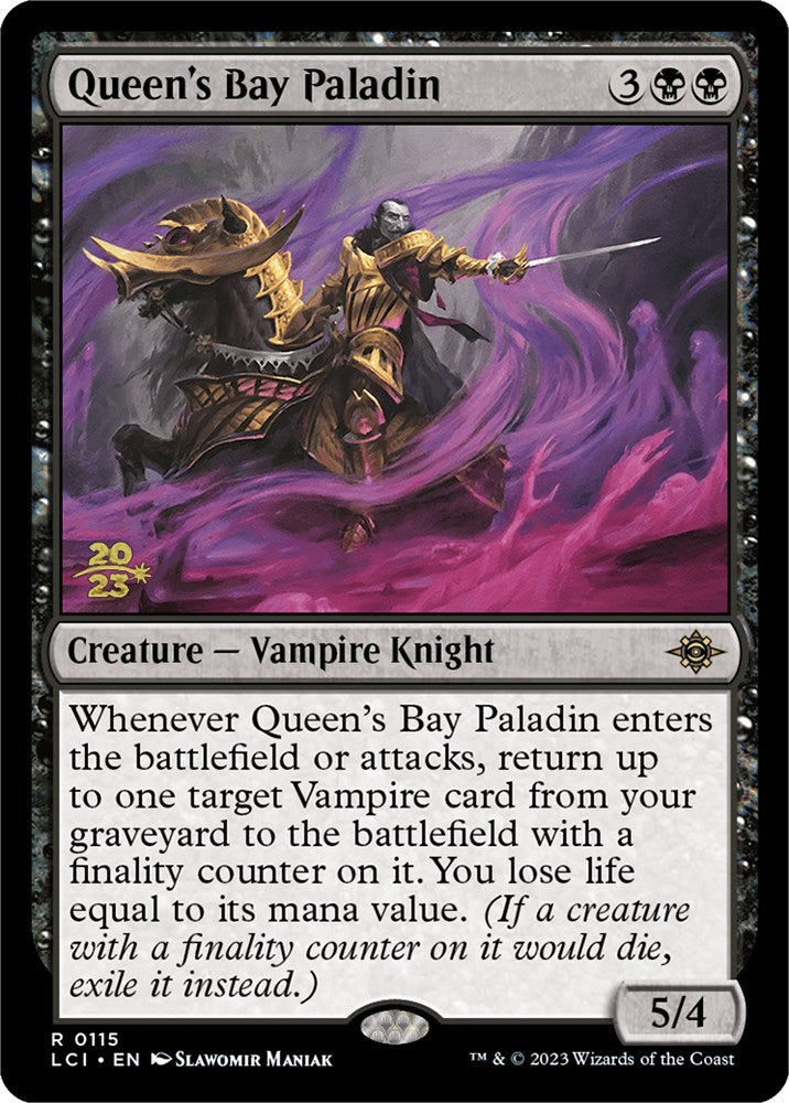 Queen's Bay Paladin [The Lost Caverns of Ixalan Prerelease Cards] | The CG Realm