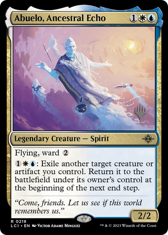Abuelo, Ancestral Echo (PPLCI-219) - The Lost Caverns of Ixalan Promos
