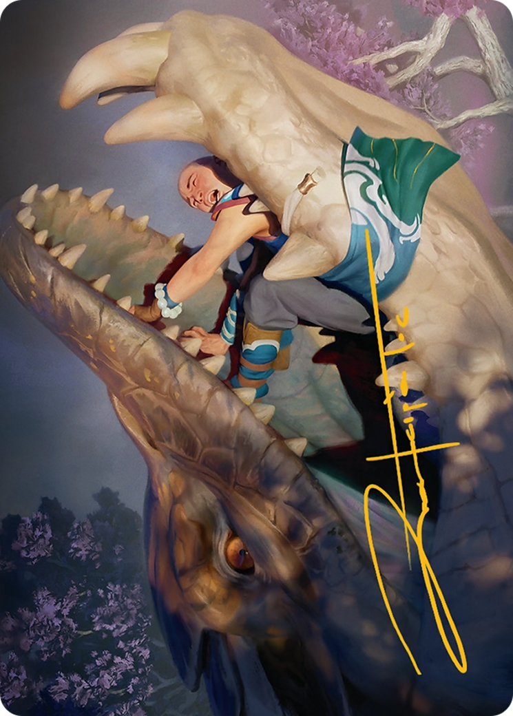 Jaws of Defeat Art Card (53/54) [Tarkir: Dragonstorm Art Series] | The CG Realm