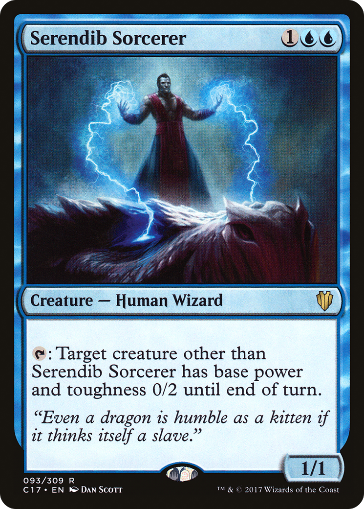 Serendib Sorcerer (C17-093) - Commander 2017