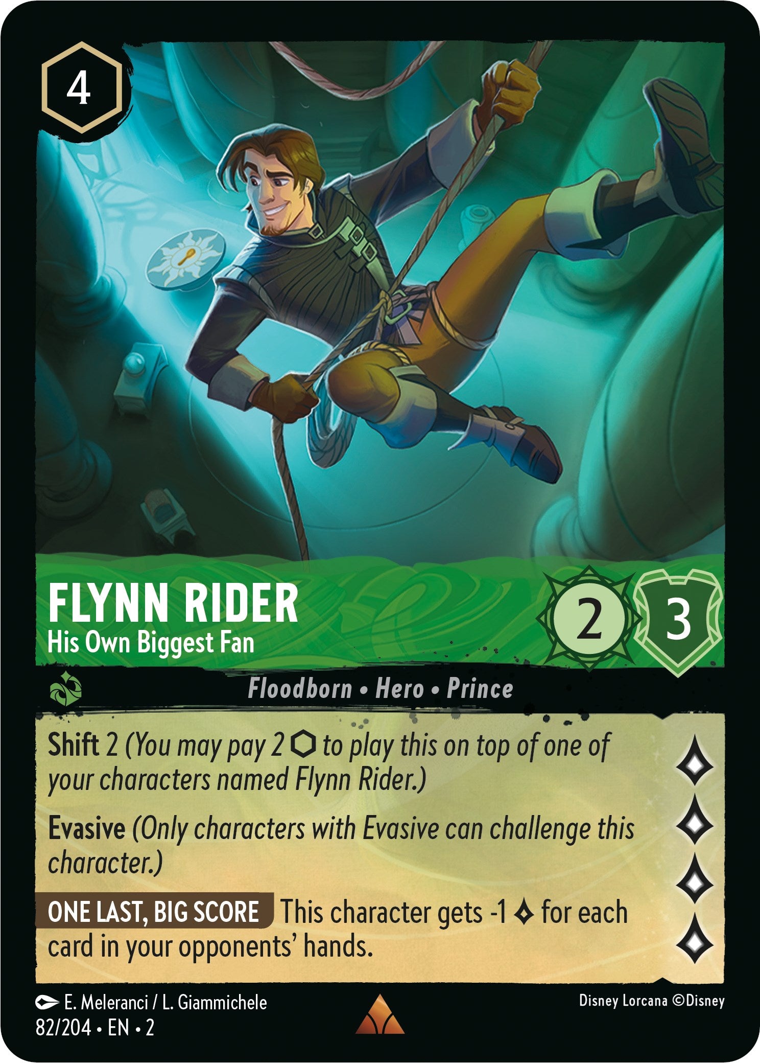 Flynn Rider - His Own Biggest Fan (82/204) [Rise of the Floodborn] | The CG Realm