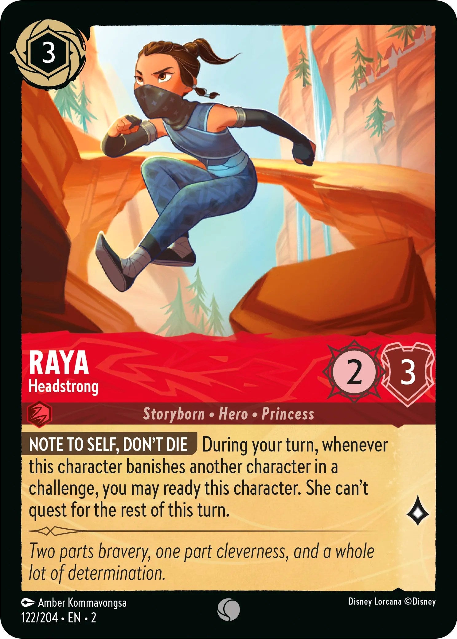 Raya - Headstrong (122/204) [Rise of the Floodborn] | The CG Realm
