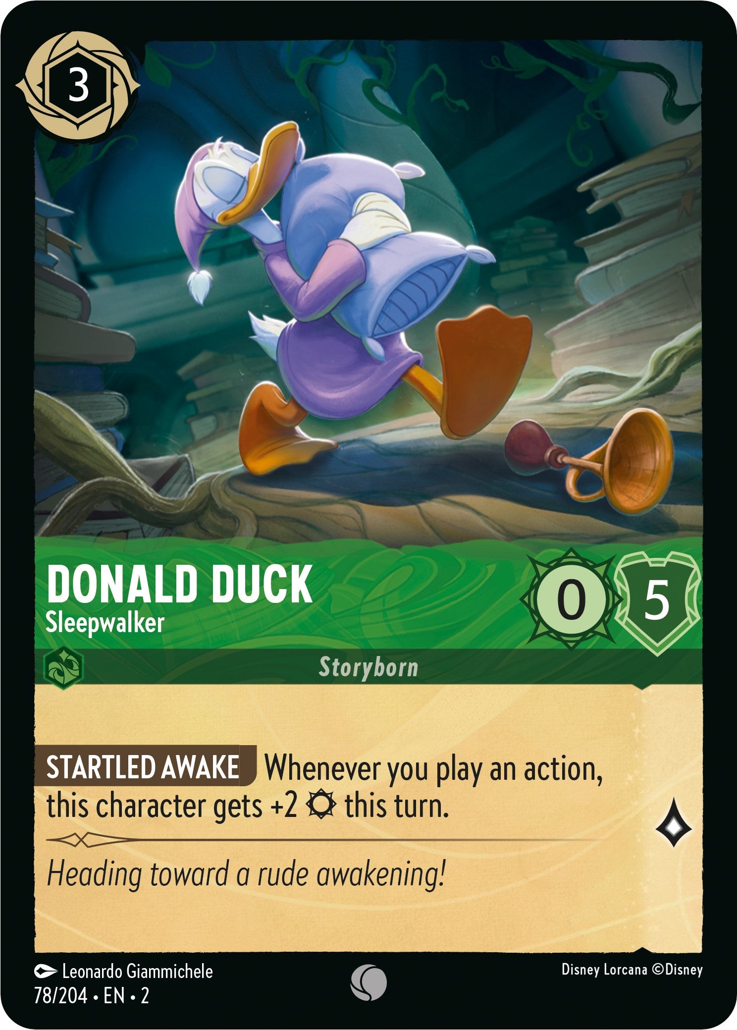 Donald Duck - Sleepwalker (78/204) [Rise of the Floodborn] | The CG Realm