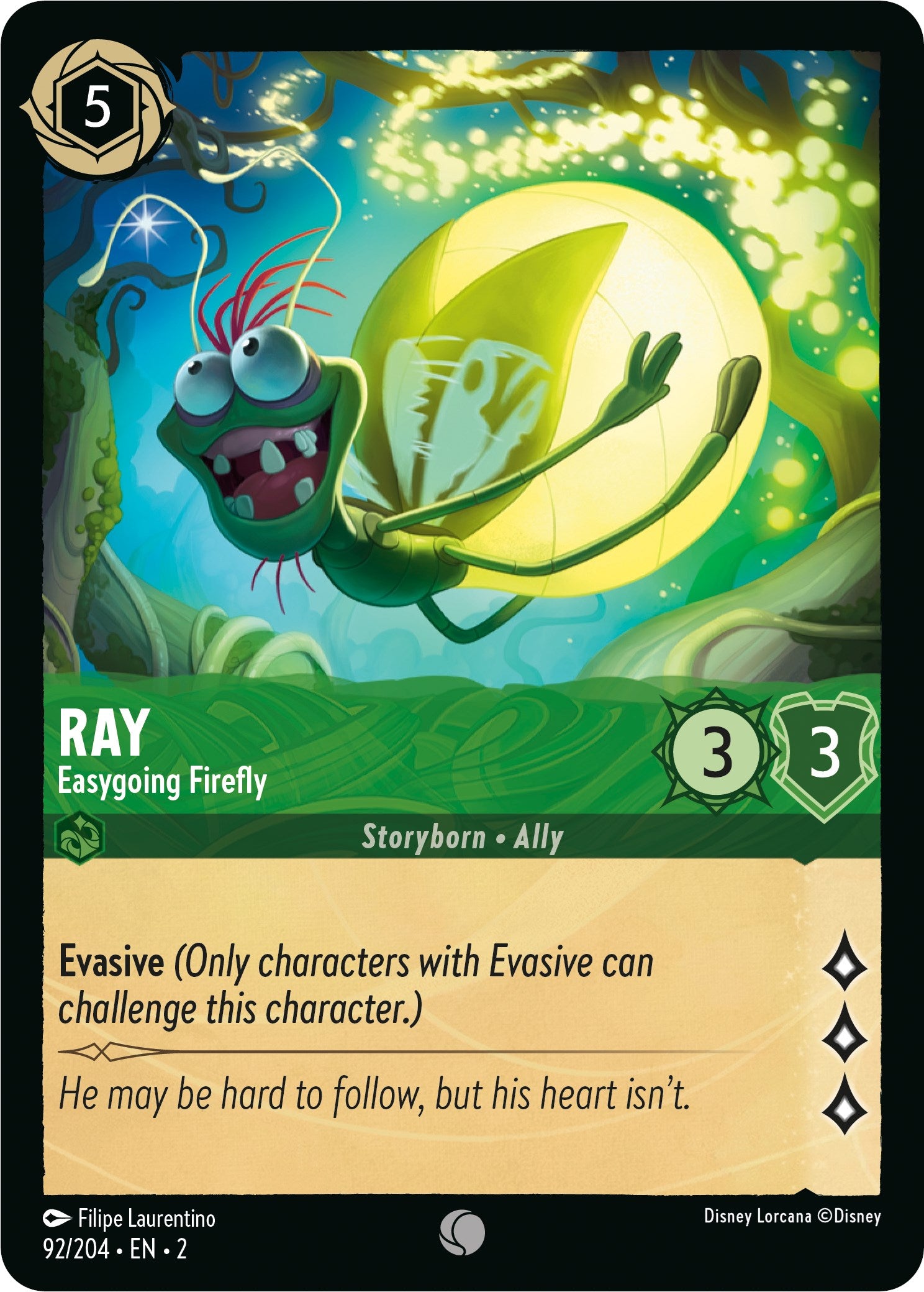 Ray - Easygoing Firefly (92/204) [Rise of the Floodborn] | The CG Realm