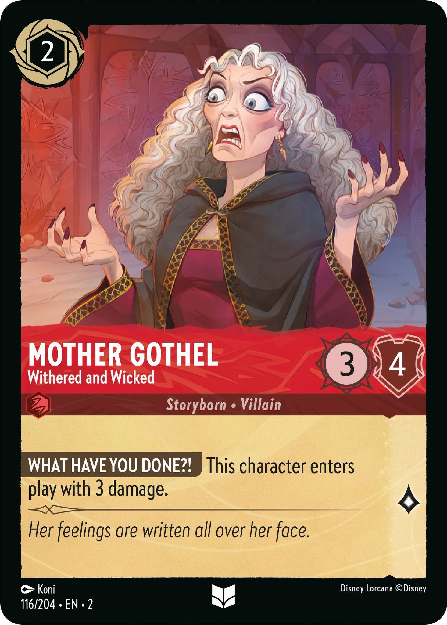 Mother Gothel - Withered and Wicked (116/204) [Rise of the Floodborn] | The CG Realm