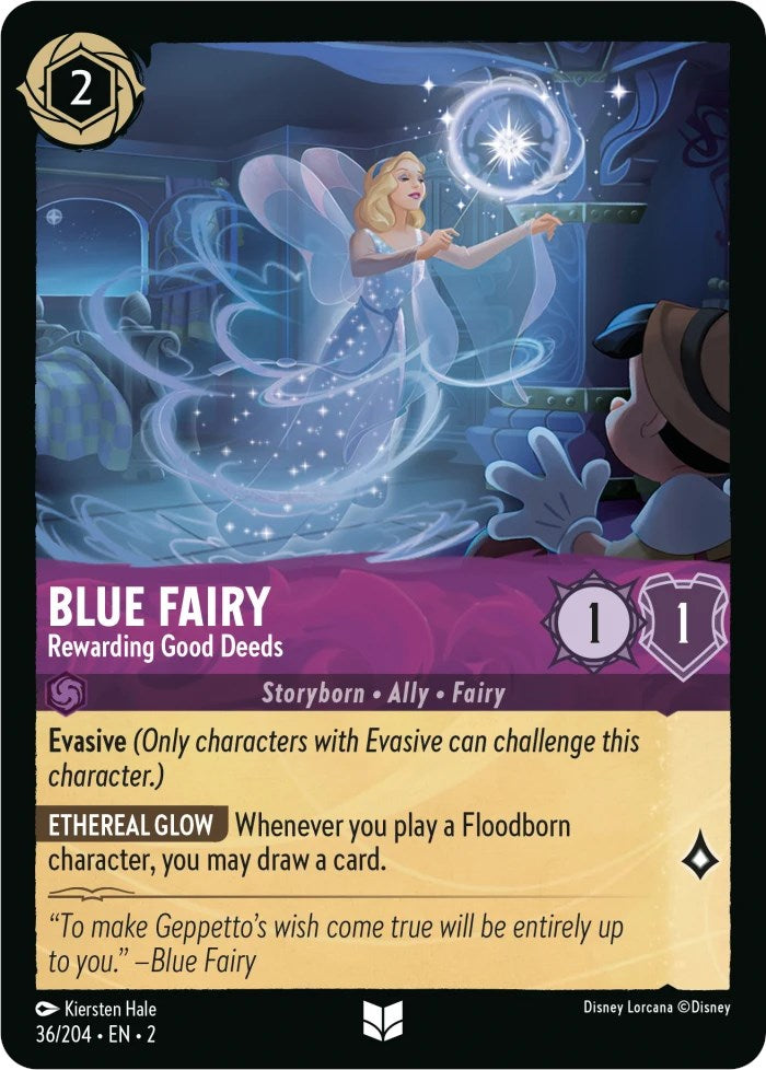 Blue Fairy - Rewarding Good Deeds (36/204) [Rise of the Floodborn] | The CG Realm