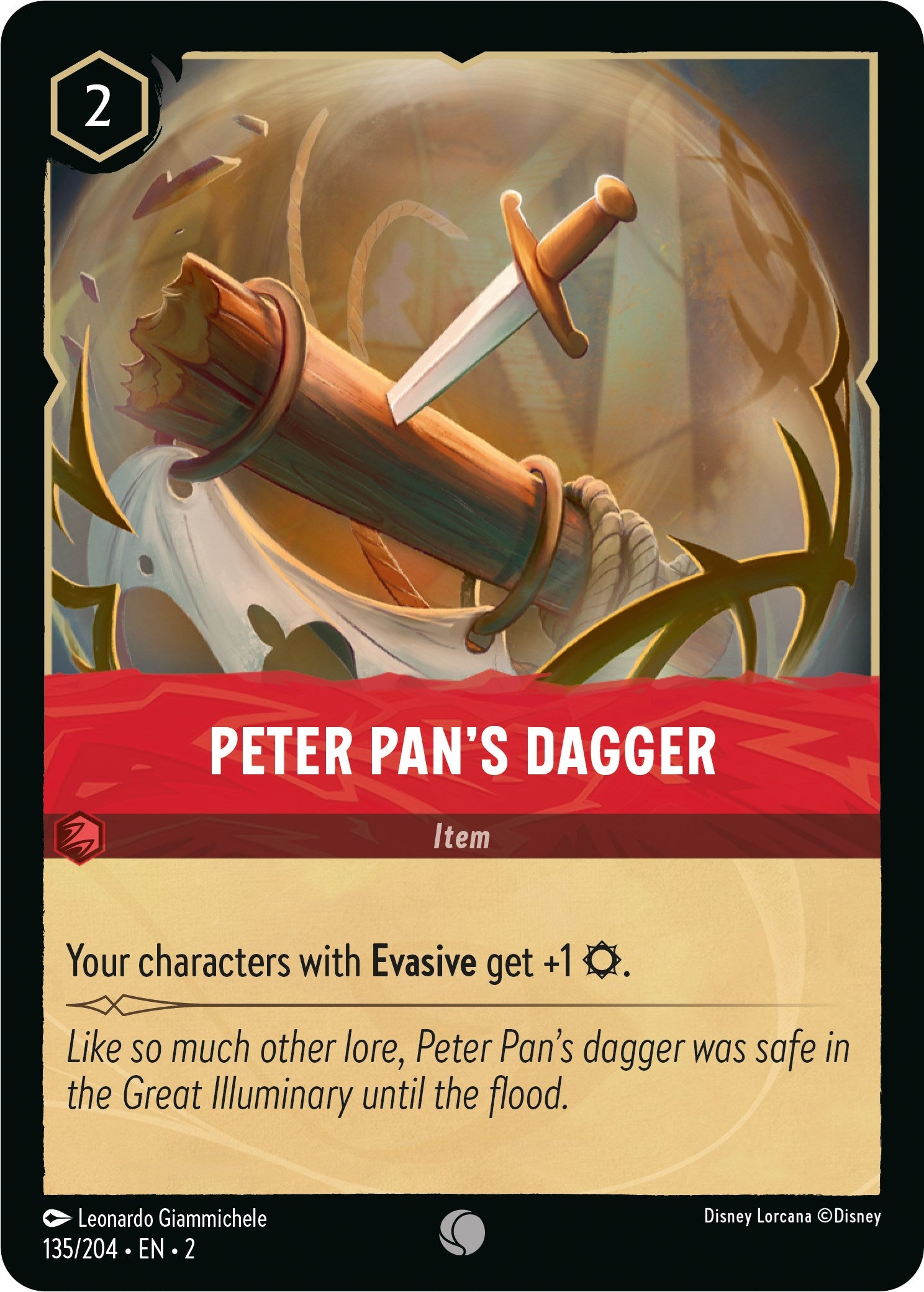 Peter Pan's Dagger (135/204) [Rise of the Floodborn] | The CG Realm