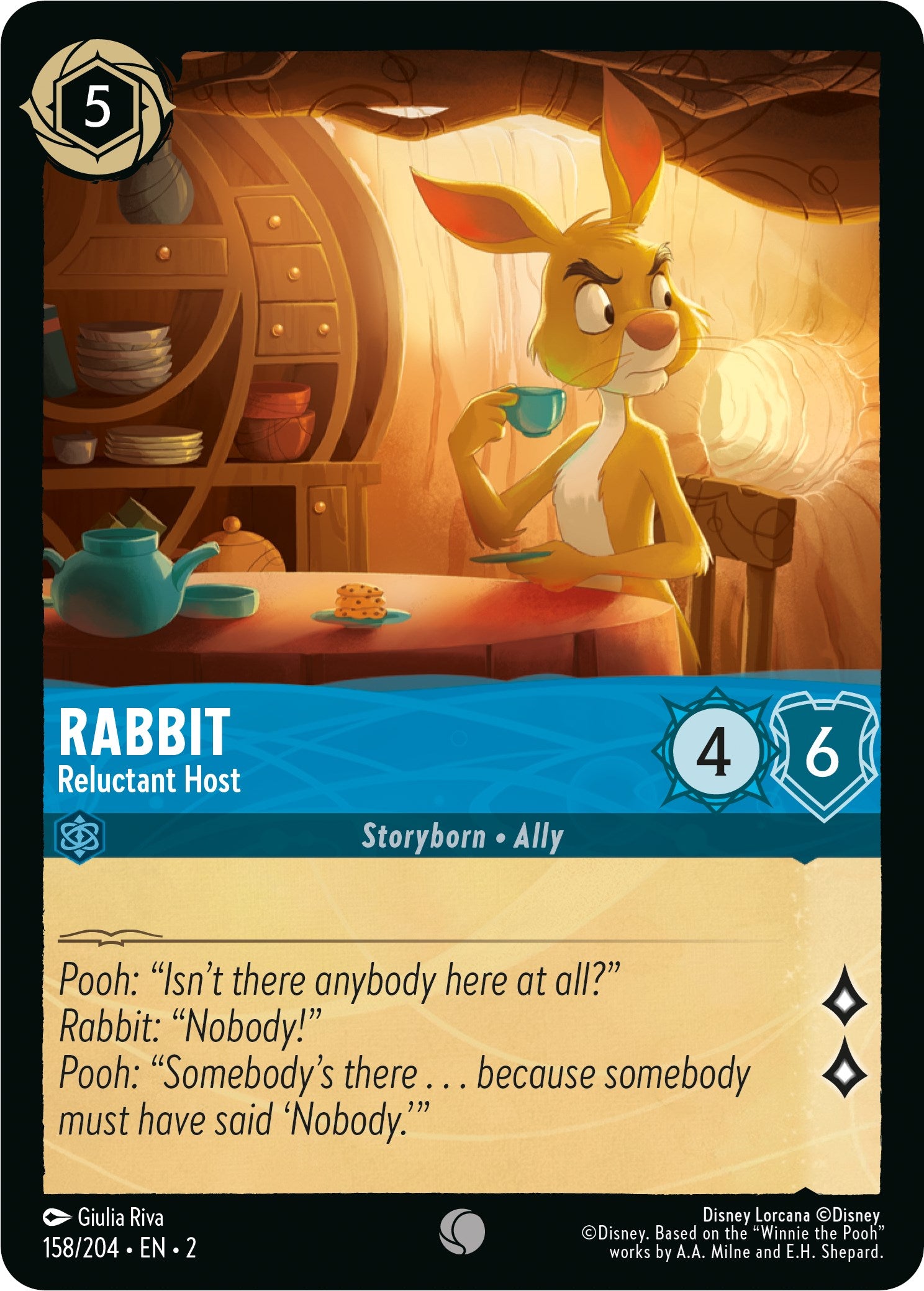 Rabbit - Reluctant Host (158/204) [Rise of the Floodborn] | The CG Realm