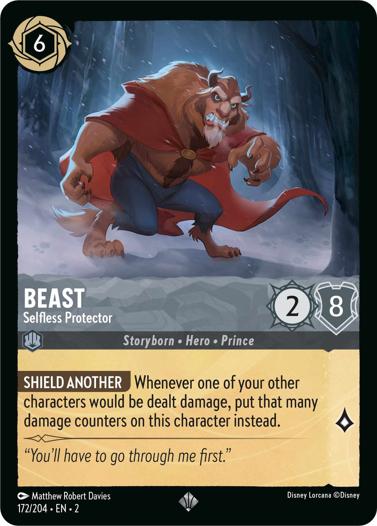 Beast - Selfless Protector (172/204) [Rise of the Floodborn] | The CG Realm