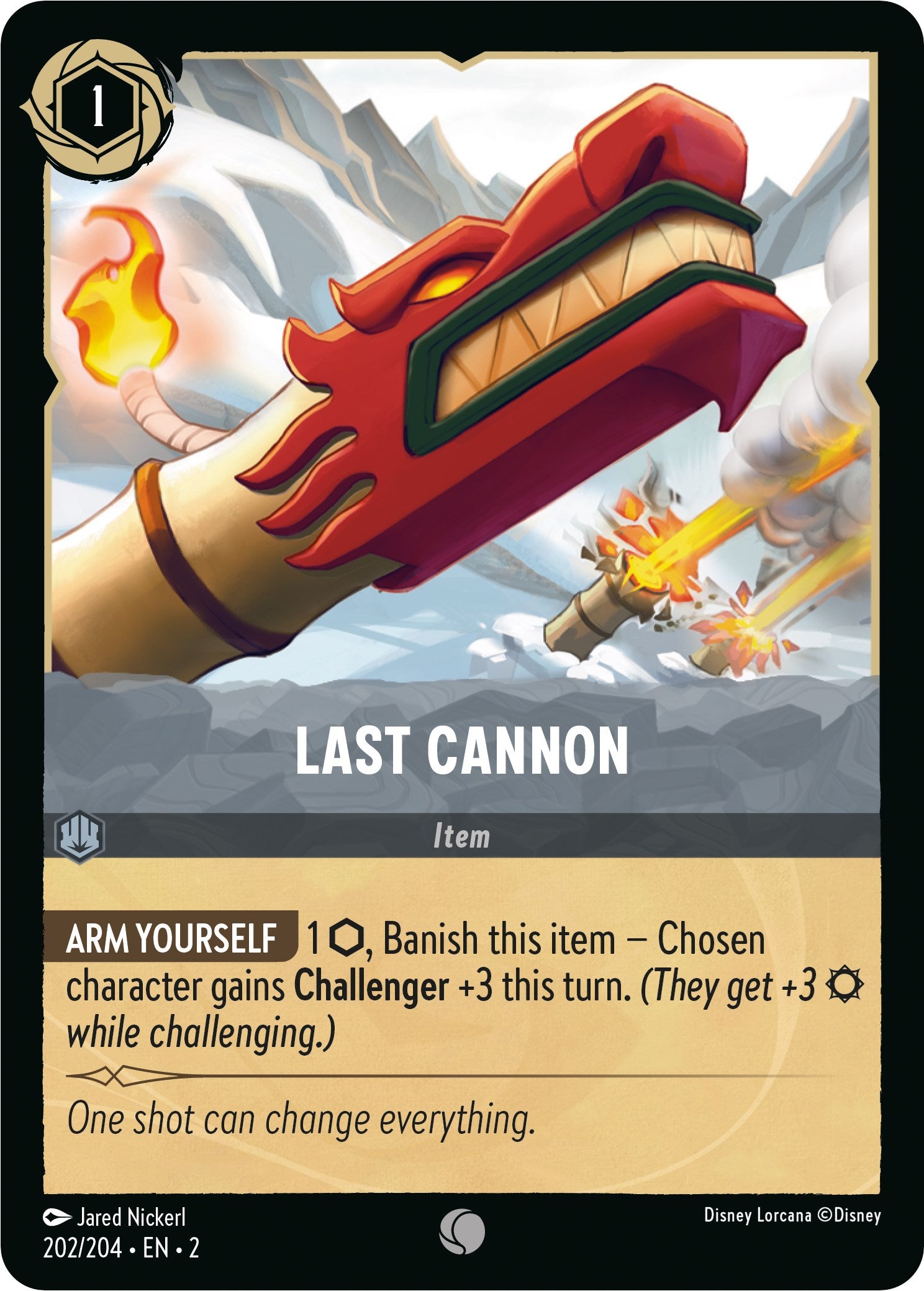 Last Cannon (202/204) [Rise of the Floodborn] | The CG Realm