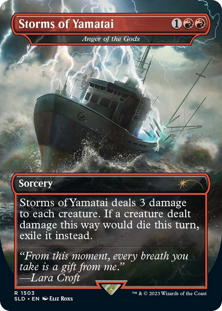 Storms of Yamatai - Anger of the Gods [Secret Lair Drop Series] | The CG Realm