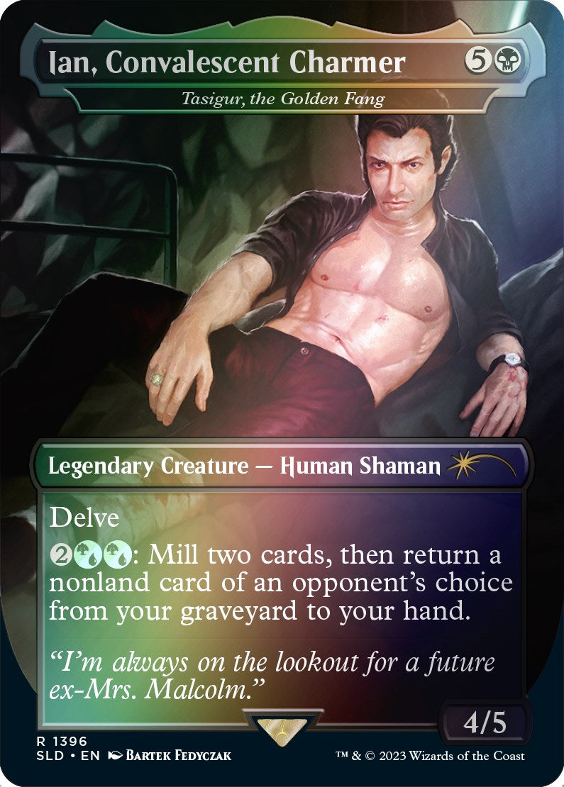 Ian, Convalescent Charmer - Tasigur, the Golden Fang (Rainbow Foil) [Secret Lair Drop Series] | The CG Realm