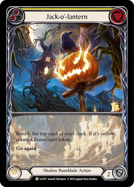 Jack-o'-lantern (Yellow) [LGS177] (Promo) | The CG Realm