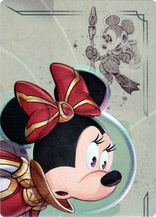 Minnie Mouse - Wide-Eyed Diver Puzzle Insert (Top Right) [Rise of the Floodborn] | The CG Realm