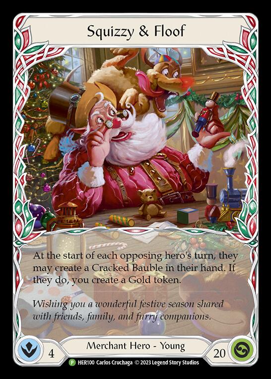 Squizzy & Floof [HER100] (Promo)  Cold Foil | The CG Realm
