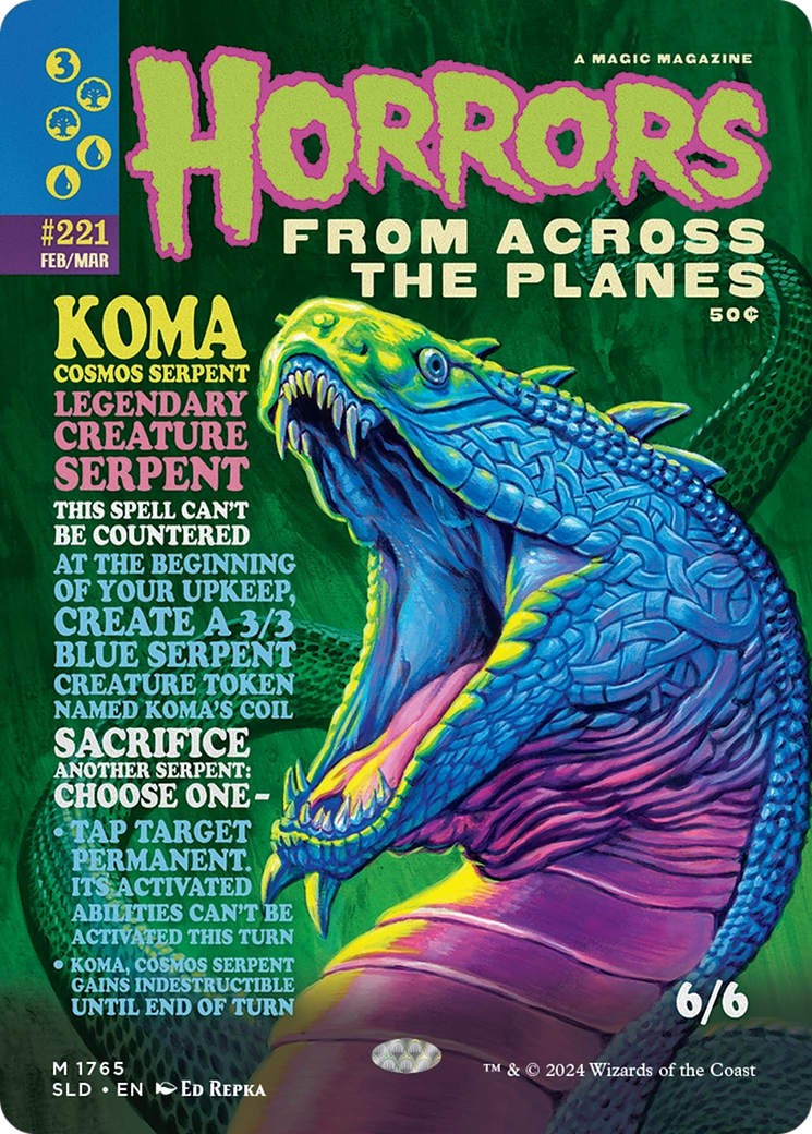 Koma, Cosmos Serpent [Secret Lair Drop Series] | The CG Realm