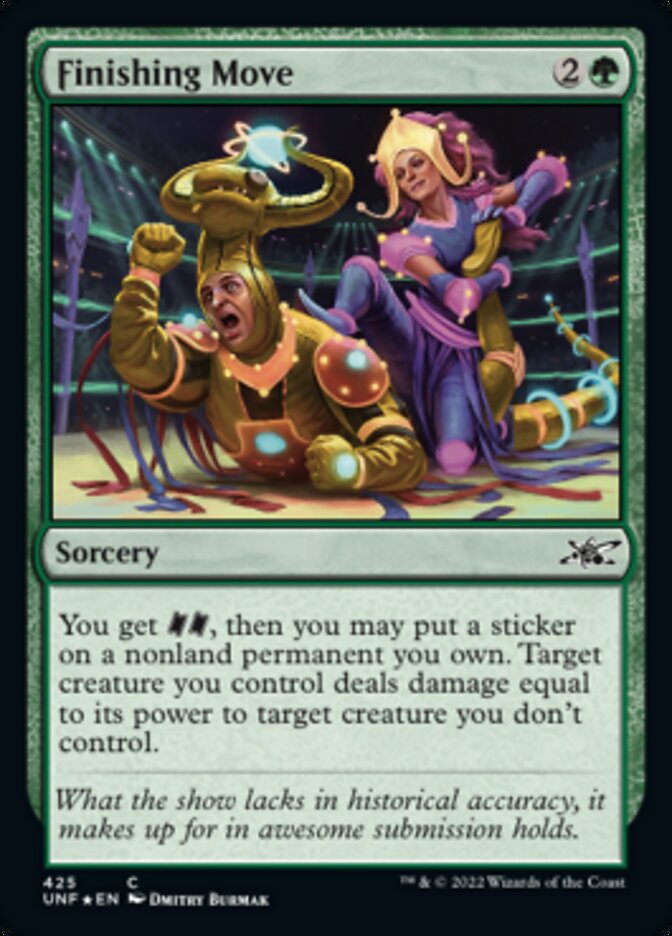 Finishing Move (Galaxy Foil) [Unfinity] | The CG Realm