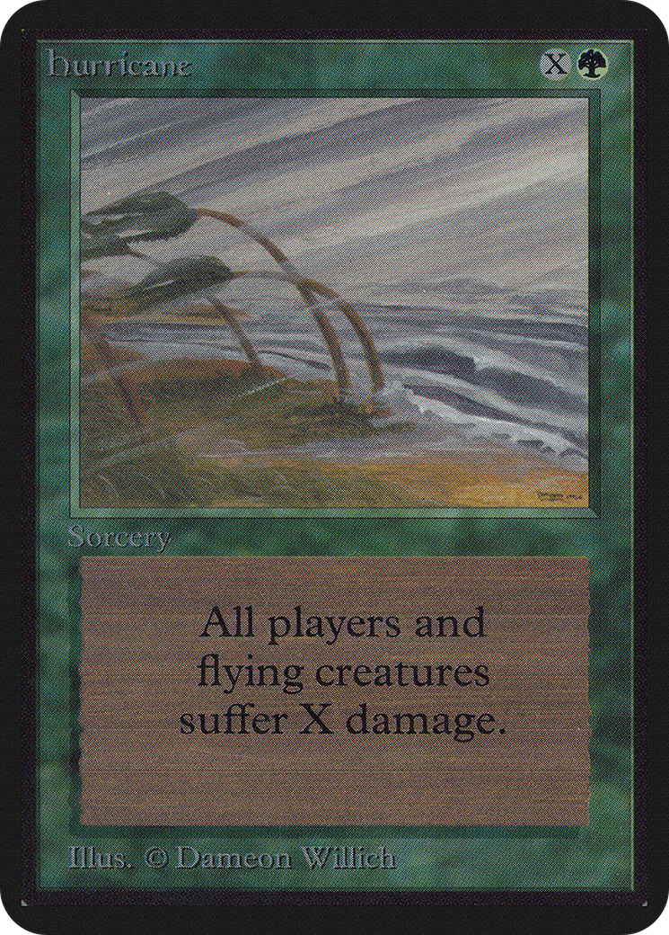Hurricane (LEA-) - Limited Edition Alpha