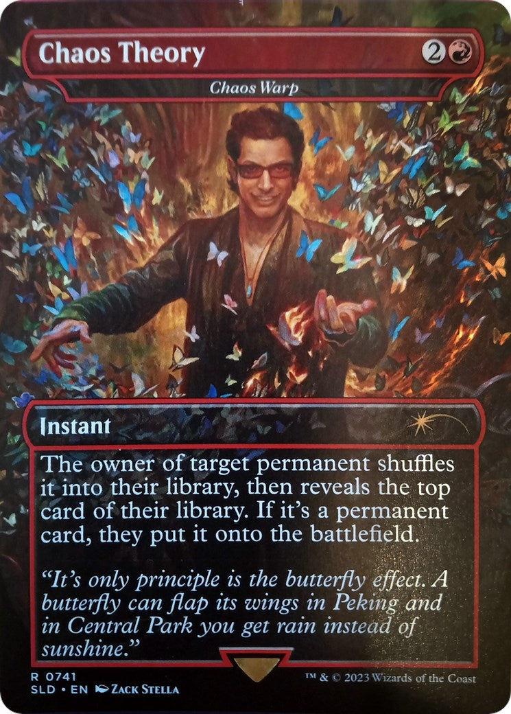 Chaos Theory - Chaos Warp (Rainbow Foil) [Secret Lair Drop Series] | The CG Realm