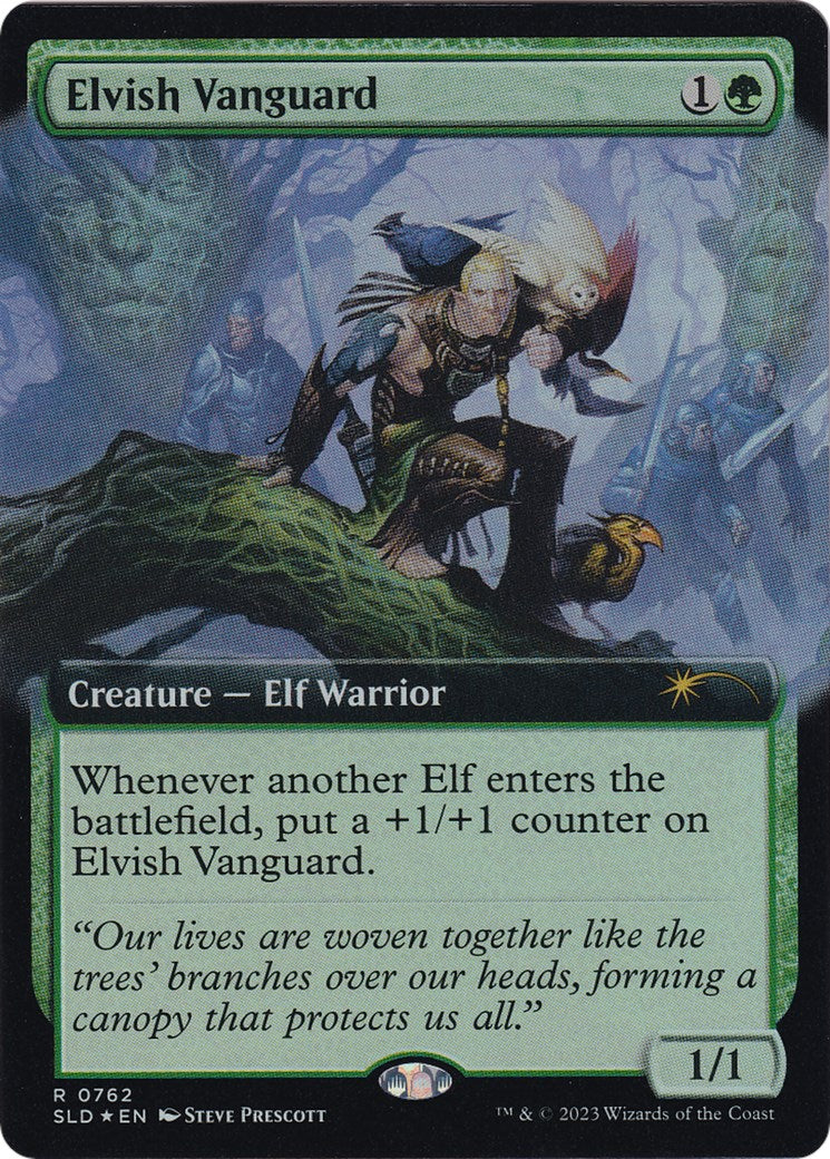 Elvish Vanguard (Extended Art) [Secret Lair Drop Series] | The CG Realm