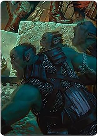 Isengard Unleashed Art Card (ASLTR-005) - Art Series: Universes Beyond: The Lord of the Rings: Tales of Middle-earth