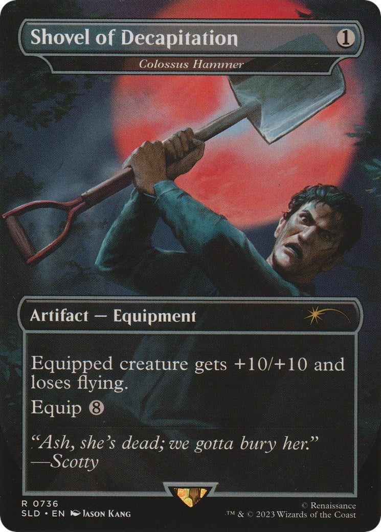 Shovel of Decapitation - Colossus Hammer [Secret Lair Drop Series] | The CG Realm