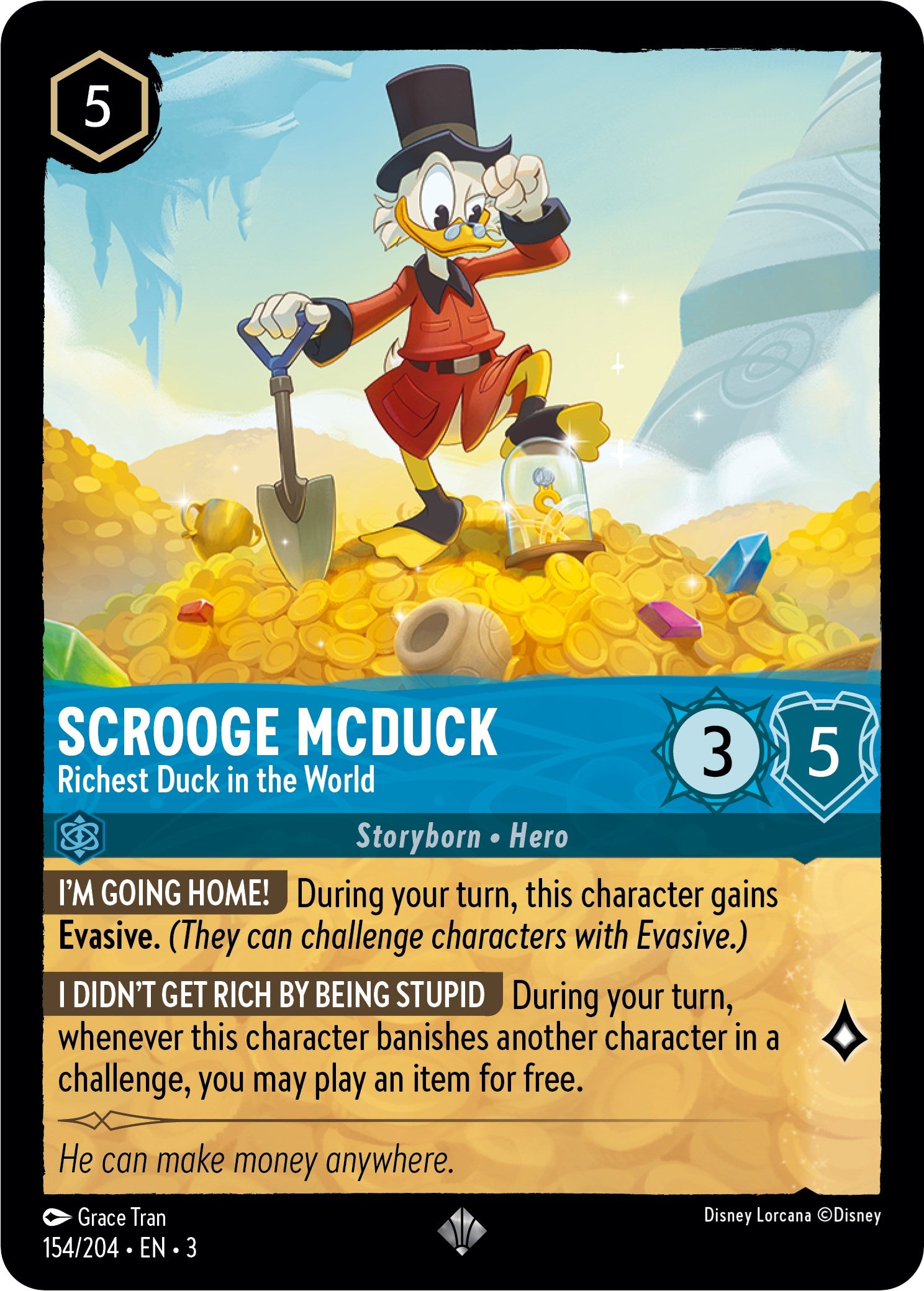 Scrooge McDuck - Richest Duck in the World (154/204) [Into the Inklands] | The CG Realm