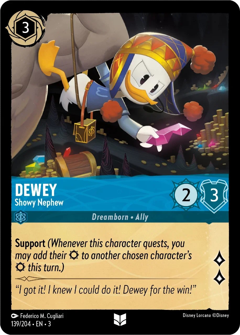Dewey - Showy Nephew (139/204) [Into the Inklands] | The CG Realm