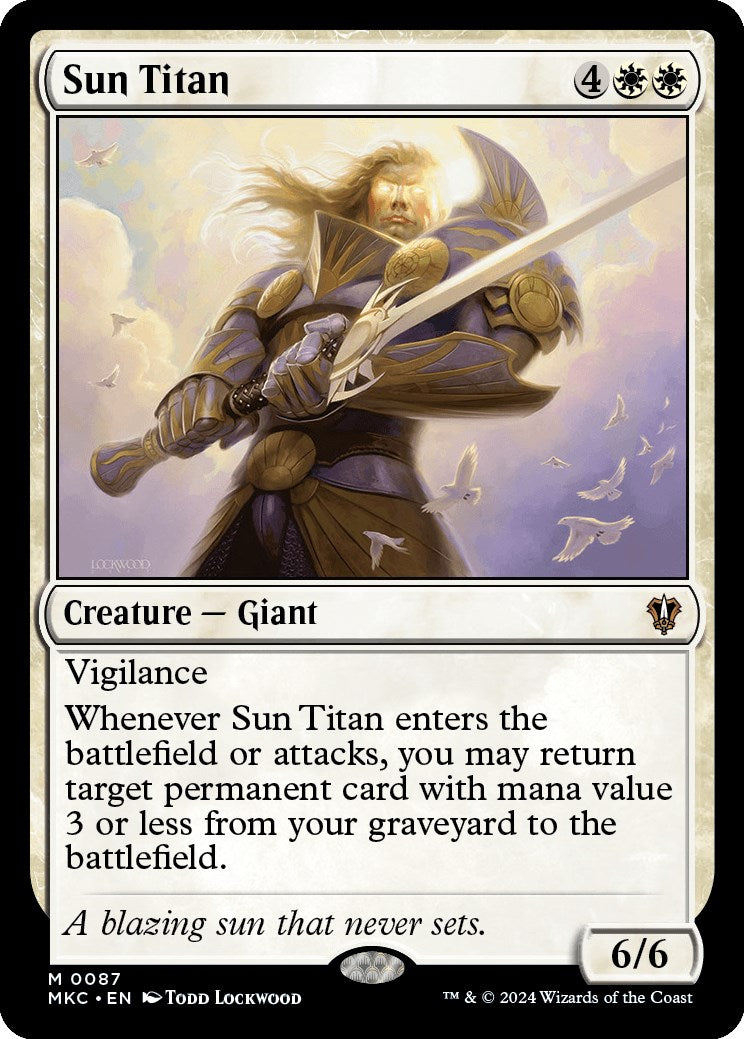 Sun Titan [Murders at Karlov Manor Commander] | The CG Realm