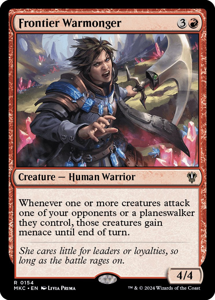 Frontier Warmonger [Murders at Karlov Manor Commander] | The CG Realm