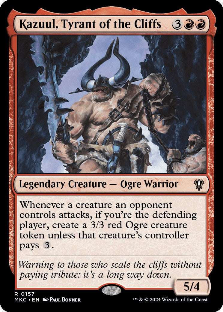 Kazuul, Tyrant of the Cliffs [Murders at Karlov Manor Commander] | The CG Realm