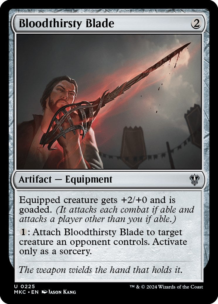 Bloodthirsty Blade [Murders at Karlov Manor Commander] | The CG Realm