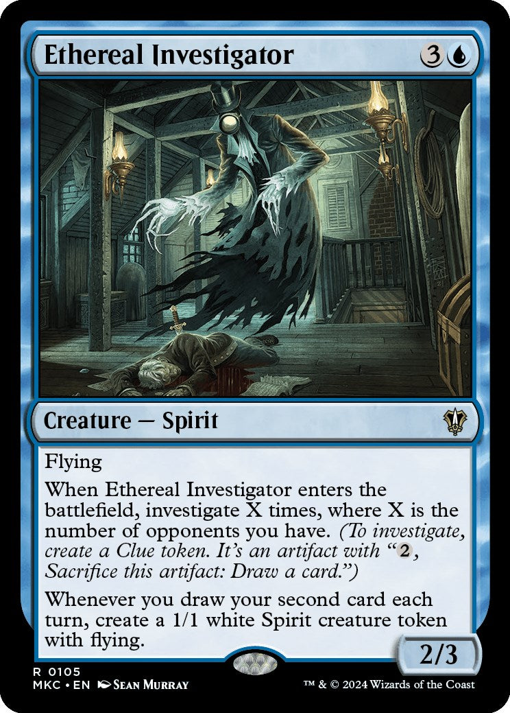 Ethereal Investigator [Murders at Karlov Manor Commander] | The CG Realm