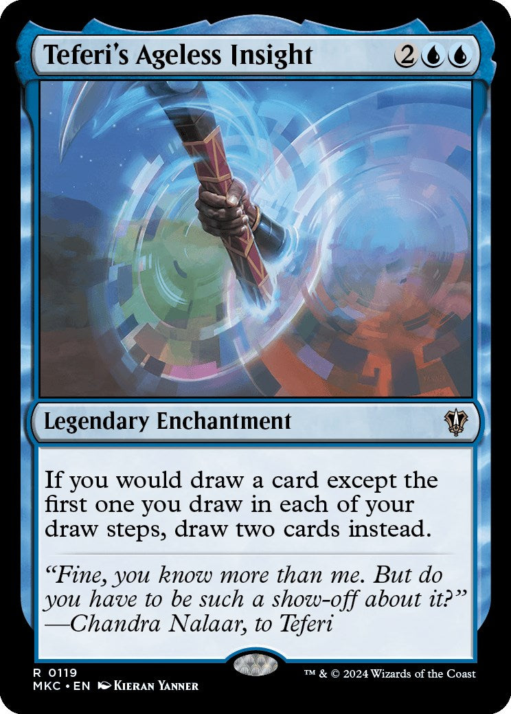 Teferi's Ageless Insight [Murders at Karlov Manor Commander] | The CG Realm