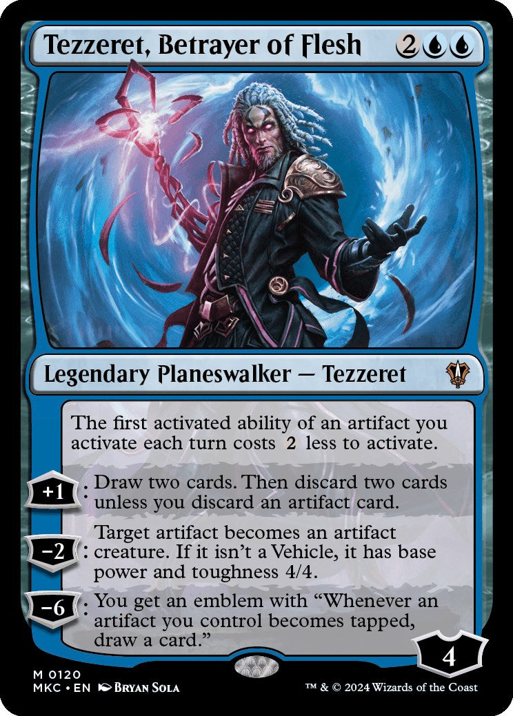 Tezzeret, Betrayer of Flesh [Murders at Karlov Manor Commander] | The CG Realm