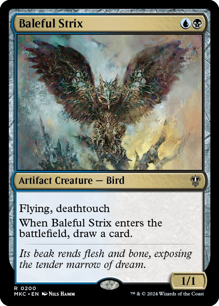 Baleful Strix [Murders at Karlov Manor Commander] | The CG Realm