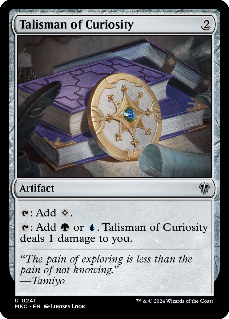 Talisman of Curiosity [Murders at Karlov Manor Commander] | The CG Realm