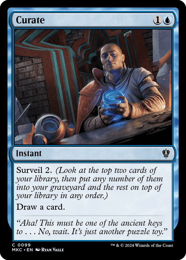 Curate [Murders at Karlov Manor Commander] | The CG Realm