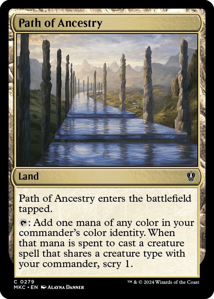 Path of Ancestry [Murders at Karlov Manor Commander] | The CG Realm