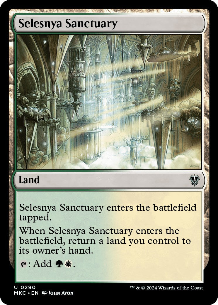 Selesnya Sanctuary [Murders at Karlov Manor Commander] | The CG Realm